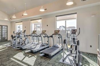 24-Hour state-of-the-art fitness center and yoga studio